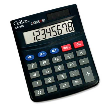 Calculadora Celica Semi Escritorio 8 Digitos - Ca-323 FullOffice.com