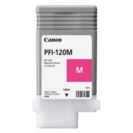 Tinta Canon Pfi-120M 130Ml Color Magenta - 2887C001Aa