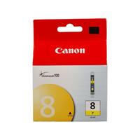 Canon CLI-8 cartucho de tinta 1 pieza(s) Original Amarillo, 280 páginas