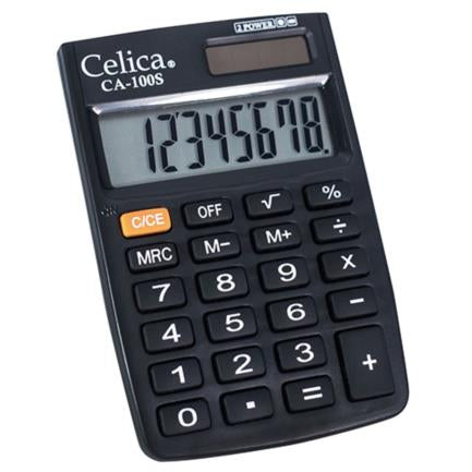Calculadora Celica Bolsillo 8 Digitos C/Cartera - Ca-100S FullOffice.com