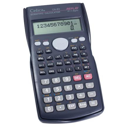 Calculadora Celica Cientifica 240 Funciones Negra - Ca-83-Bk FullOffice.com