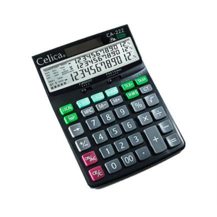 Calculadora Celica Escritorio 12 Digitos 3 Lineas En Pantall - Ca-222 FullOffice.com