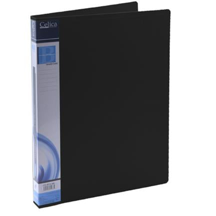Folder Plastico Celica C/Broche De Palanca Carta Negro - Co-201A-Sbk FullOffice.com