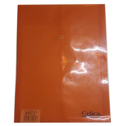 Sobre P/Documentos Celica T/Carta C/Hilo Naranja C/12 Piezas - Co-F118-Oe FullOffice.com