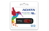 Memoria Flash Adata C008 16Gb Usb 2.0 Negro/Rojo FullOffice.com