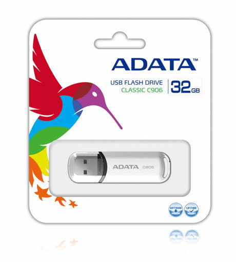 Memoria Flash Adata C906 32Gb Usb 2.0 Blanco FullOffice.com