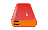Power Bank Adata Pt100 Rojo Naranja 10000Mah Bateria - Apt100-10000M-Crdor FullOffice.com