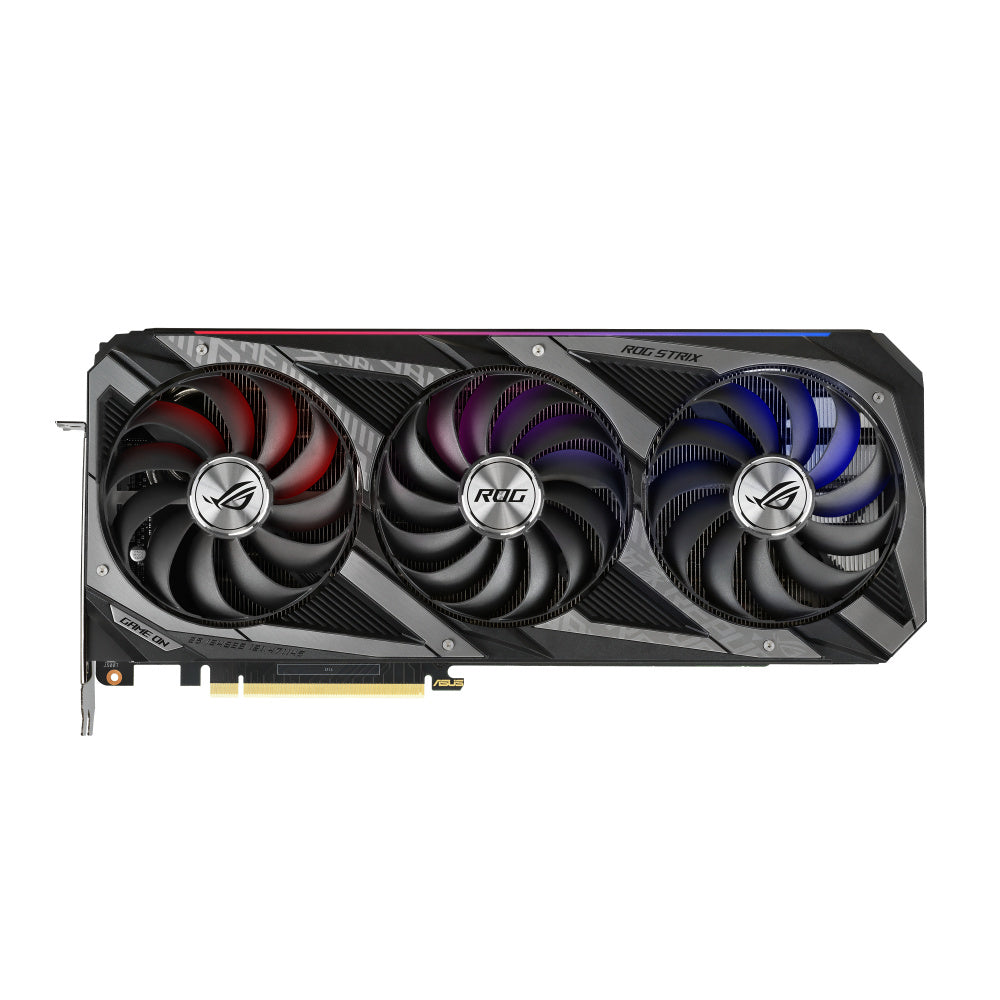 Tarjeta Video Asus Nvidia Rog-Strix Rtx3080 Oc 10Gb Triple Ventilador Ddr6 Pcie X16 4.0/2Xhdmi/3Xdp2.9 Gama Alta Gaming - Rog-Strix-Rtx3080-O10G-V2-Gaming