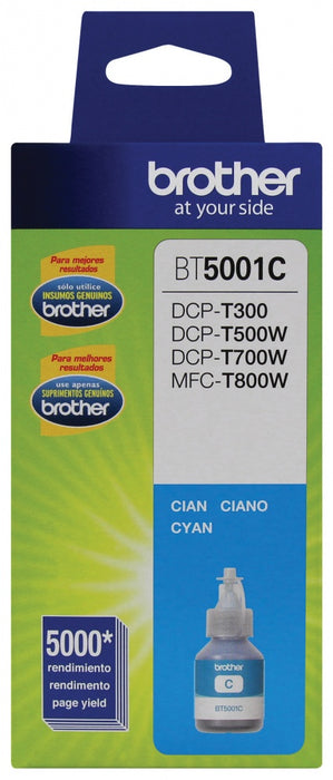 Tinta Brother Cian Rendimiento Ultra 5000 Pag - Bt5001C