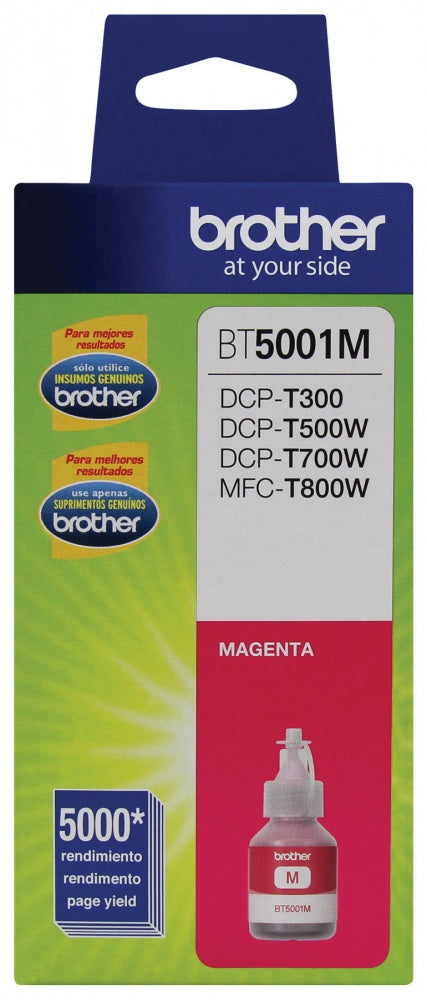 Tinta Brother Magneta Rendimiento Ultra 5000 Pag - Bt5001M