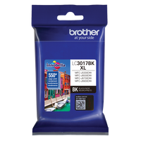 Brother LC-3017BK Cartucho de Tinta Tinta a base de pigmentos Impresión por inyección de tinta 1 550 páginas