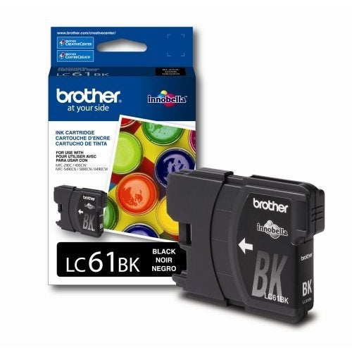 Tinta Brother Negro Mfc6490 Rend 450 Hojas - Lc61Bk