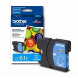 Brother LC61C Cartucho de Tinta Impresión por inyección de tinta 1 pieza(s) 1 325 páginas