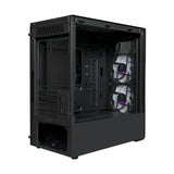 Gabinete Cooler Master TD300 MESH ARGB Mini Torre Mini ITX/Micro ATX 2xVentiladores Cristal Templado Color Negro TD300-KGNN-S00 FullOffice.com