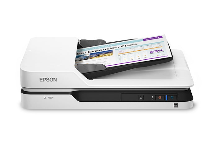 Escáner Epson Workforce Ds-1630 Resolución 1200 Dpi - B11B239201 FullOffice.com