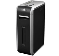 Fellowes Powershred 125Ci triturador de papel Corte cruzado 63 dB 22,9 cm Negro, Plata