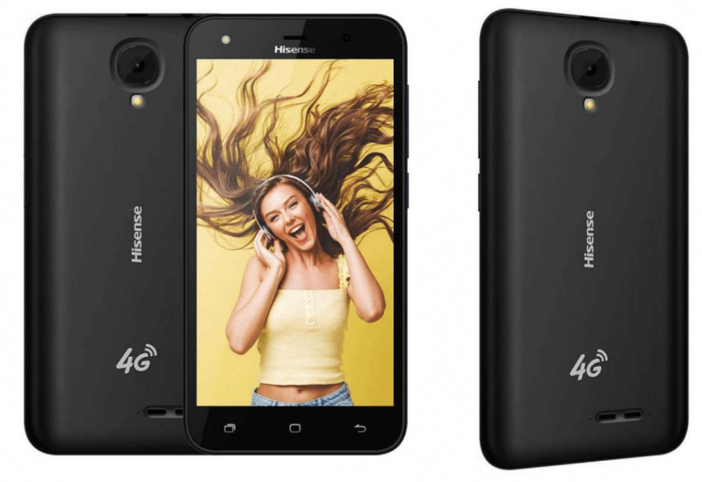 Smartphone Hisense U3 2021 5" 8Gb/1Gb Cámara 5Mp/2Mp Quadcore Android 8 Color Negro - Hisenseu32021-1/8Gb-Negro