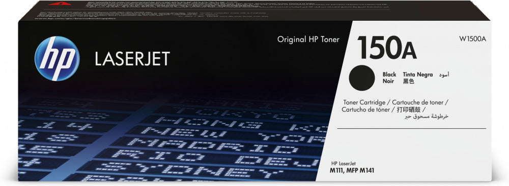 Tóner Hp Original Laserjet 150A Color Negro - W1500A