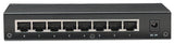 Switch Intellinet Escritorio Ethernet Gigabit 8 Puertos Color Negro - 530347 FullOffice.com