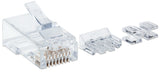 Plug Intellinet Rj45 Cat6A Sólido Oro 50 Micras Pro Utp Bote C/80 Pzas - 790550 FullOffice.com