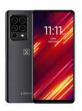 Smartphone Lanix Alpha 9V 6.6" Hd 128Gb/8Gb Dual Sim Cámara 64Mp+8Mp+5Mp+2Mp+2Mp/32Mp Mediatek Android 11 Color Gris - 10283