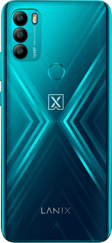 Smartphone Lanix Alpha 3V 6.5" Hd 64Gb/4Gb Nano Dual Sim Cámara 16Mp+2Mp+2Mp/8Mp Mediatek Android 11 Color Verde - 10292