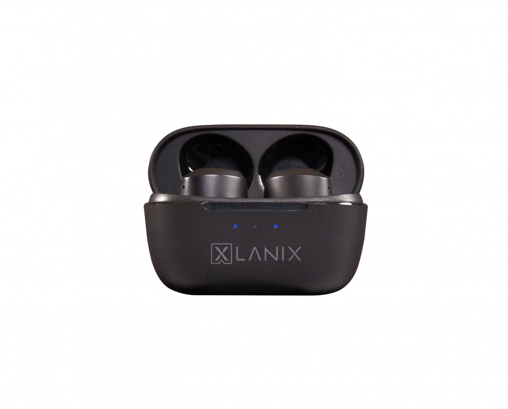 Audífonos Lanix Lxw1 Inalámbricos Bluetooth 5.0 Touch Color Negro - 11151 FullOffice.com