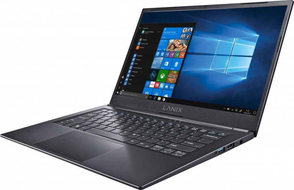 Laptop Lanix Neuron G6 V4 14" Intel Core I5 10210U Disco Duro 512 Gb Ssd Ram 8 Gb Windows 10 Home Color Negro - 41306