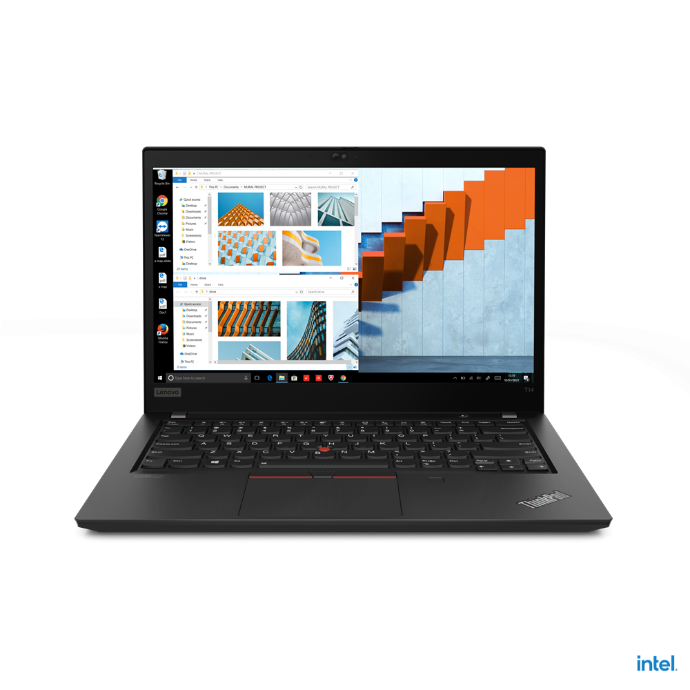 Laptop Lenovo Thinkpad T14 Gen2 14" Intel Core I7 1165G7 Disco Duro 512 Gb Ssd Ram 16 Gb Windows 10 Pro - 20W1Sbfs00