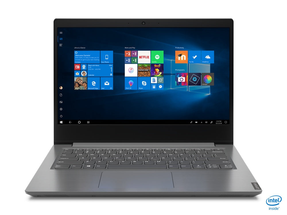 Laptop Lenovo V14-Iil 14" Intel Core I7 1065G7 Disco Duro 256 Gb Ssd Ram 8 Gb Windows 10 Pro Color Gris - 82C400V-4Lm