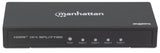 Adaptador Manhattan Video Splitter Hdmi 4K A 60Hz 4 Puertos Color Negro - 207805 FullOffice.com