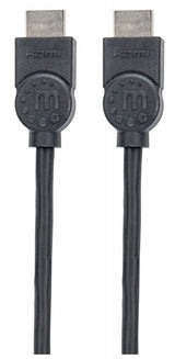 Cable Manhattan Hdmi 1.3 M-M Alta Velocidad Blindado 1.5M Color Negro - 355308 FullOffice.com