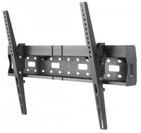 Manhattan Soporte para TV, de pared, con inclinación, pantallas planas de 37" a 70" de máximo 35 kg, con área de almacén / repisa integrada Monitor Negro