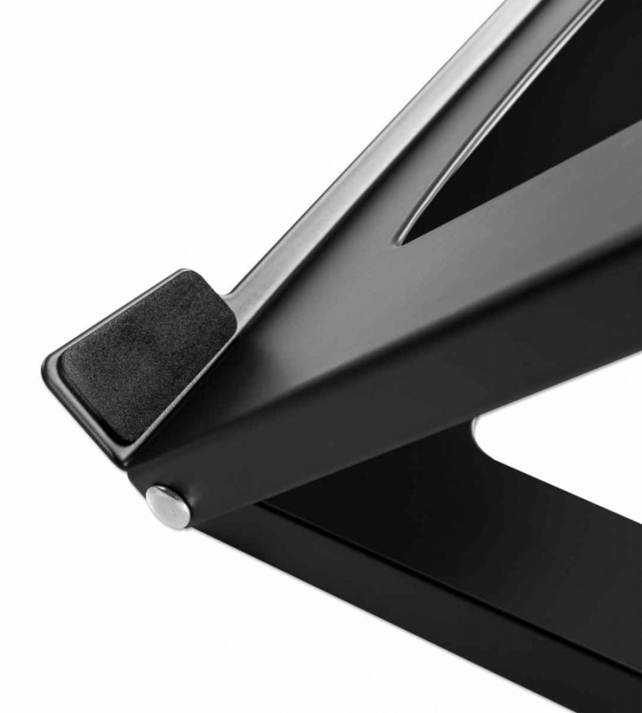 Soporte Manhattan Ajustable Para Laptop/Tablet 10" A 15.6" Plegable 5 Posiciones Hasta 5 Kg Color Negro - 462129