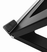 Soporte Manhattan Ajustable Para Laptop/Tablet 10" A 15.6" Plegable 5 Posiciones Hasta 5 Kg Color Negro - 462129