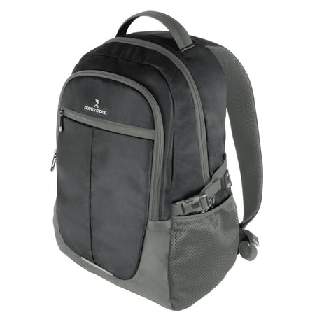 Mochila Perfect Choice Vagary Para Laptop 15.6" Color Negro-Gris - Pc-083856