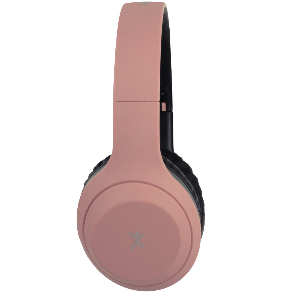 Audífonos Perfect Choice On-Ear Inalámbricos Bluetooth Color Rosa - Pc-116530 FullOffice.com