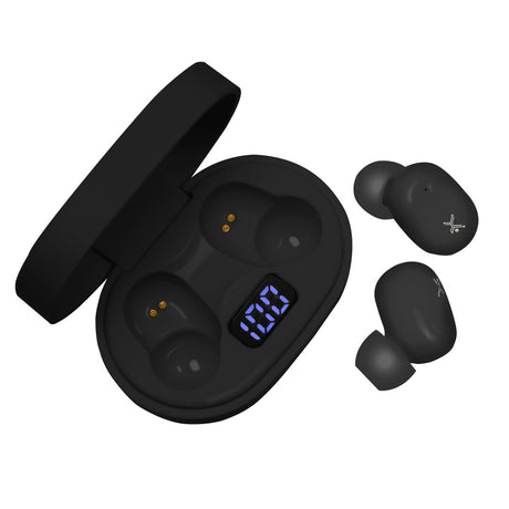 Audífonos Perfect Choice Cherry Tws Inalámbricos Bluetooth Color Negro - Pc-116851 FullOffice.com