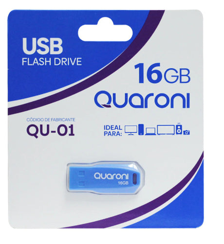 Memoria Quaroni 16Gb Usb Plastica 2.0 FullOffice.com