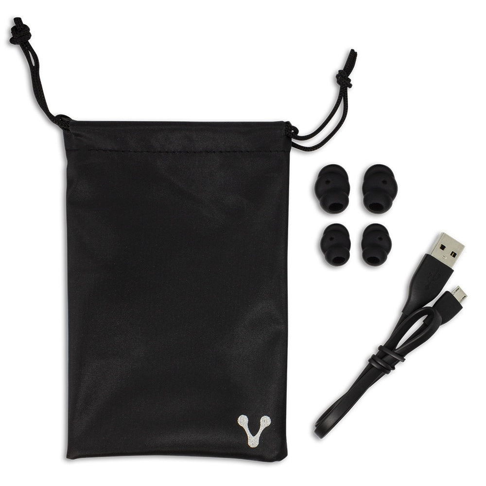 Audífonos Vorago Premium Epb-601 Bluetooth Aptx Color Negro - Epb-601 FullOffice.com