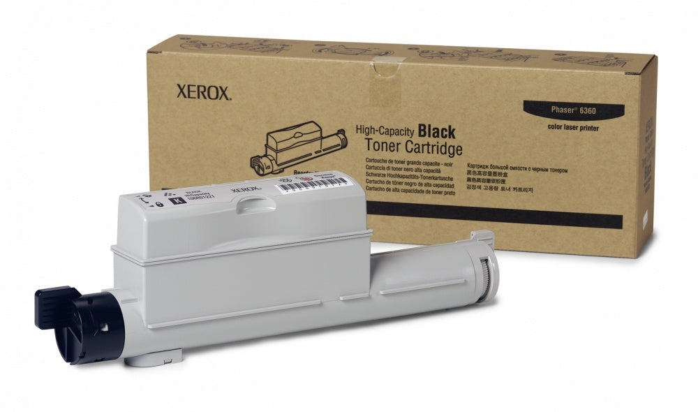 Toner Xerox Phaser 6360 Negro Alta Capacidad - 106R01221