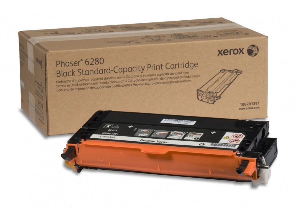 Toner Xerox Negro Phaser 6280 Cap Estandar - 106R01391