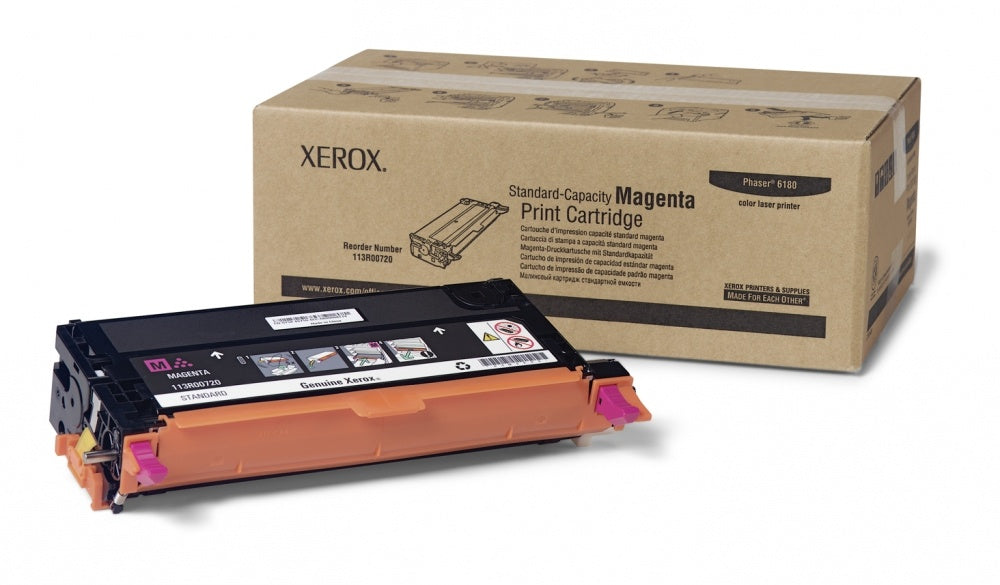 Toner Xerox Magenta Estandar 2K Phaser 6180 - 113R00720