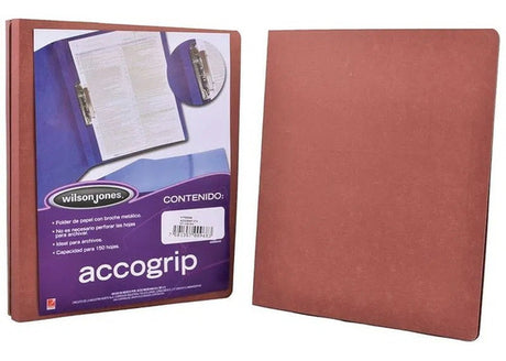 Carpeta Acco Grip T3 Sh-968 Carta Caoba C/4 - P0968 FullOffice.com