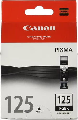 Canon PGI-125 cartucho de tinta 1 pieza(s) Original Negro, Tinta a base de pigmentos