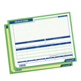 Poliza Cheque Estrella 1/2 Carta 25 Jgs Orig Y Cop - 0250 FullOffice.com