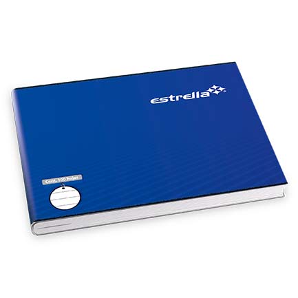 Cuaderno Estrella Engrapado Italiana Blanco 100 Hjs - 264 FullOffice.com