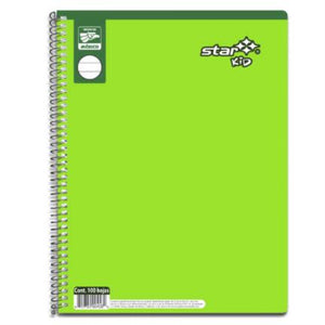 Cuaderno Estrella Tamaño Profesional Cuadro Chico (C5) 100H Kid - 459 FullOffice.com