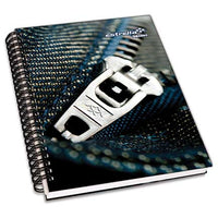 Cuaderno Estrella Francesa Pasta Dura D. Wire-O 180H Raya - 622 FullOffice.com