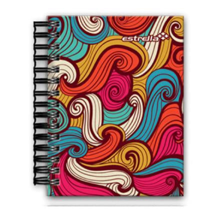 Libreta Estrella Tamaño 1/8 Espiral Doble Wire-O Pasta Suave 100Hjs - 561 FullOffice.com